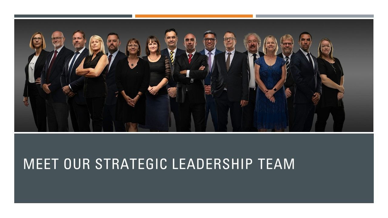 Introducing Our Strategic Leadership Team...