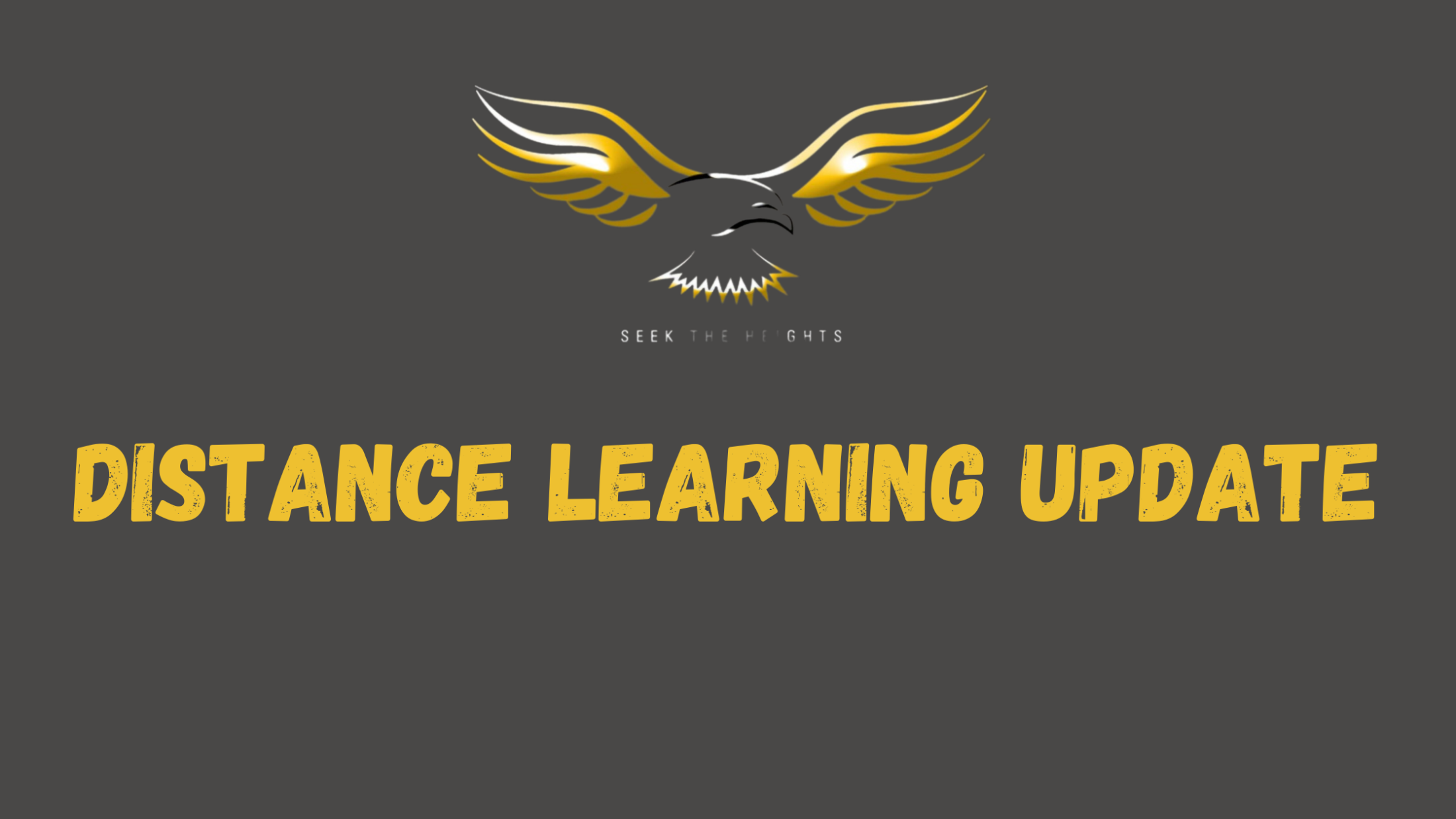 Distance Learning Update