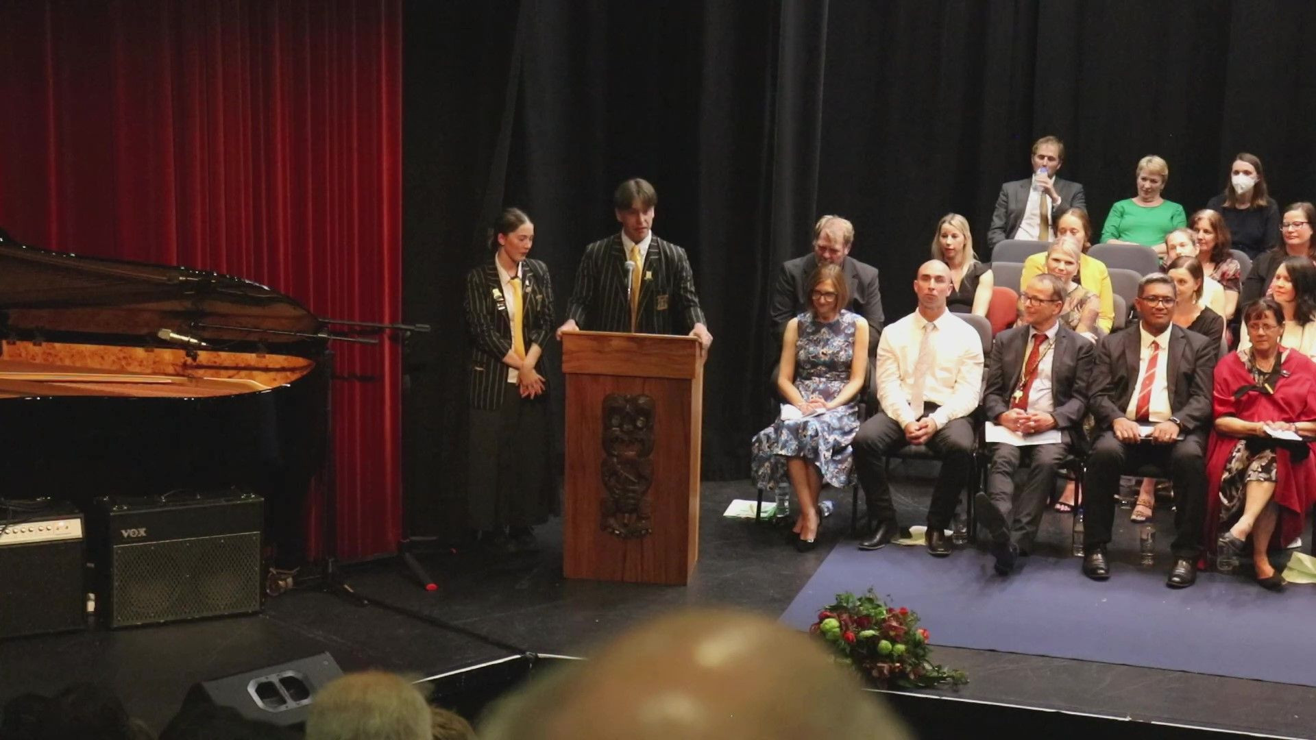 Senior Prize Giving 2022 Moment Kaycey And Luke Valedictory Speeches