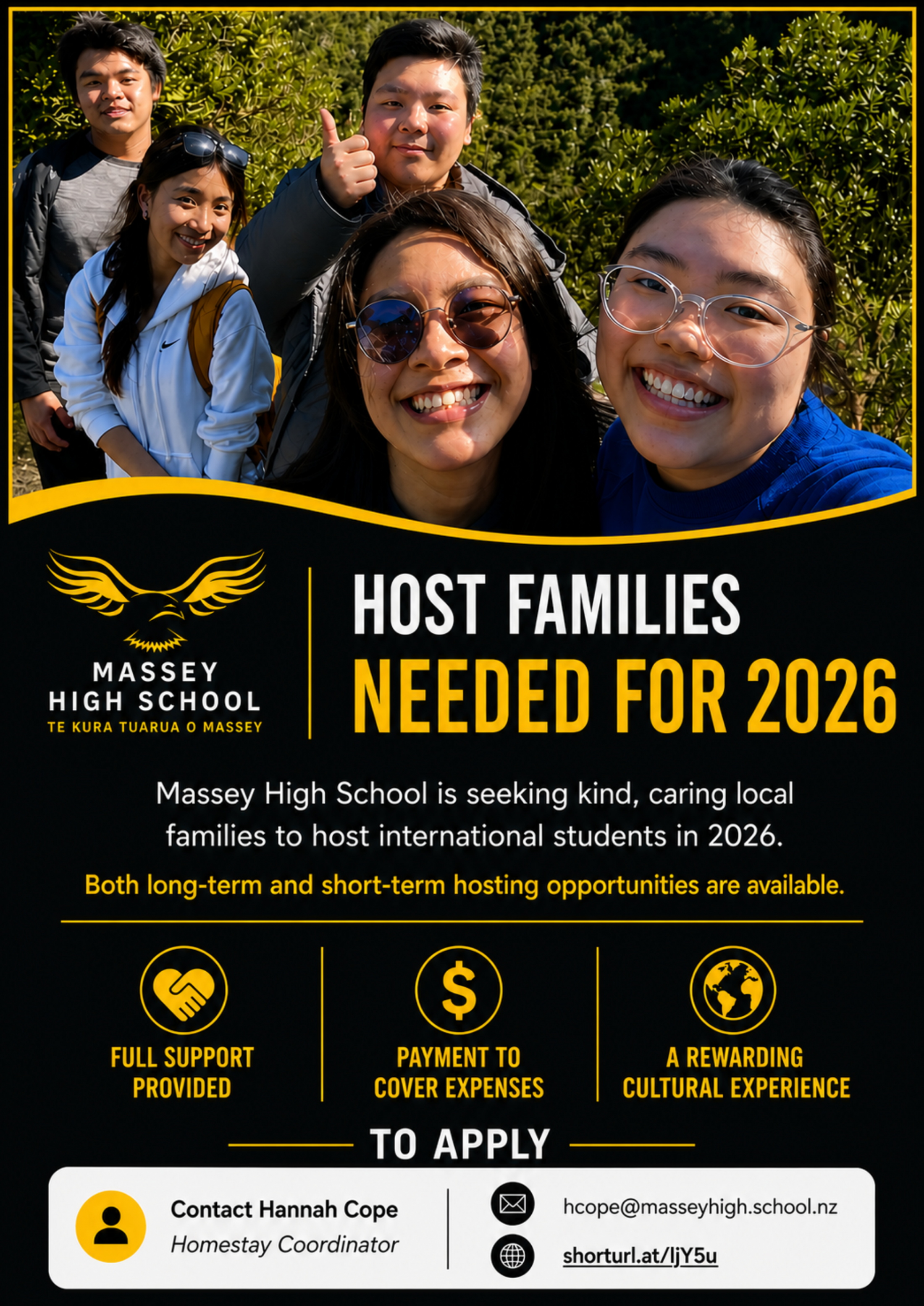 Host Family Poster
