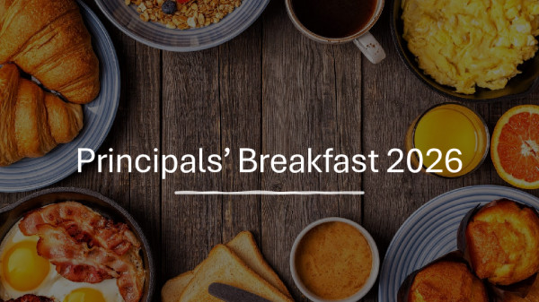 Principals Breakfast 2026